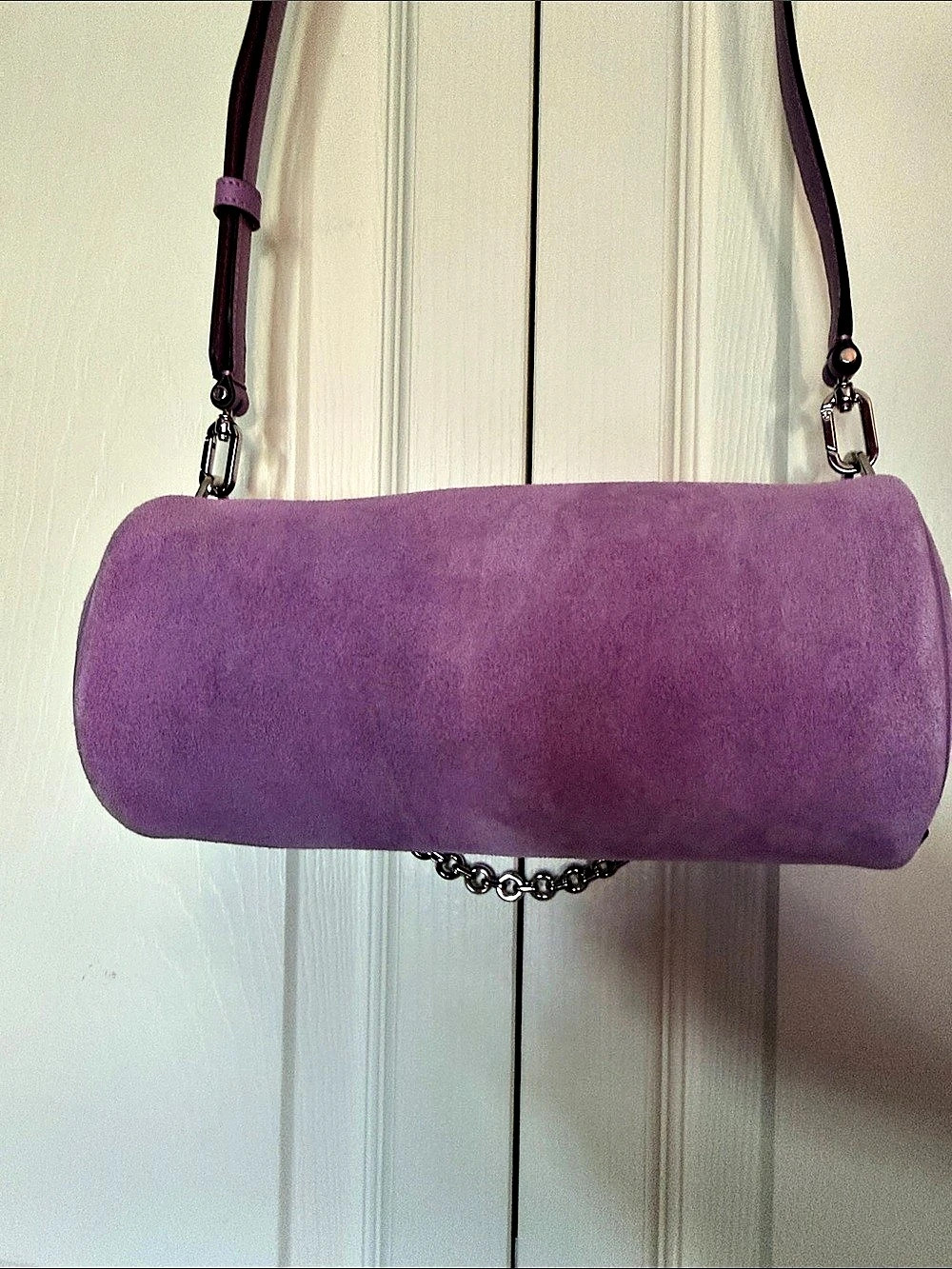 Kate Spade Roulette Suede Mini Convertible Bag Like New - Picture 5 of 11